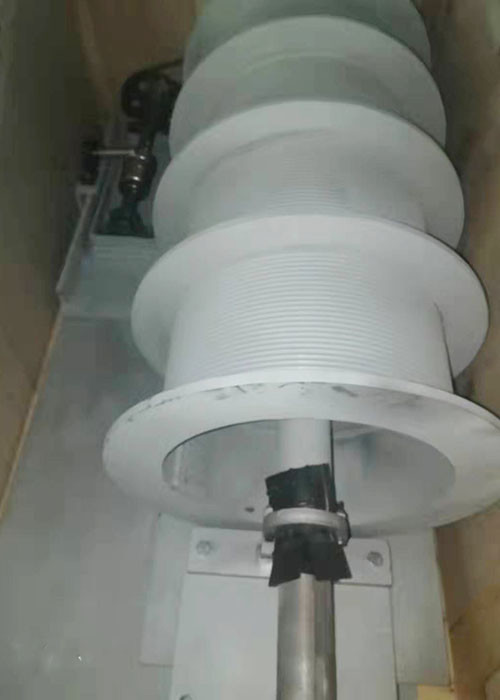 Customizable Lebus Grooved Cable Winch Double Drum For Mooring Winch