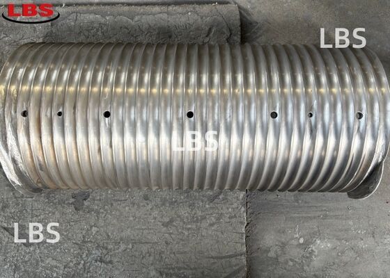 Oilfield drilling Quenched&Tempered Q235B Steel LBS Split Drum Sleeve  Lebus Groove Drum Wrap