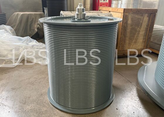 99mm Rope Capacity Luffing Drum Lebus Groove 12mm Rope Diameter