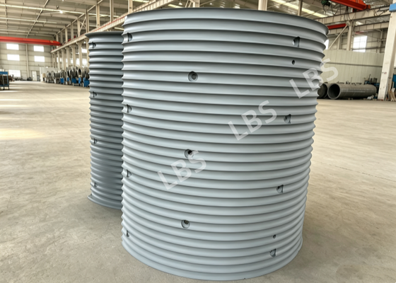 Q355D Lebus Sleeves, Lebus Type Rope Groove Sleeve for 34mm Wire Rope, Left Hand 60°