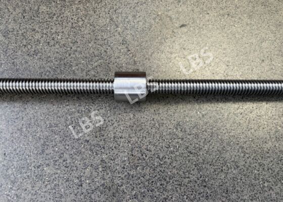 Corrosion-resistant 2205 Duplex Stainless Steel T-type Precision Shaft, High Load-bearing Wear-resistant Transmission Screw