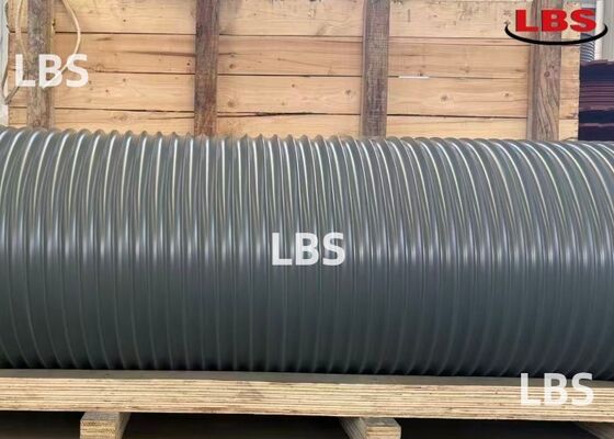 Heavy Duty Q355B Steel LBS Grooved Winch Drum Left Right Hand 80° Lebus Rope Spooling  For Marine Hoist