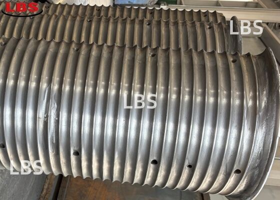 Oilfield drilling Quenched&Tempered Q235B Steel LBS Split Drum Sleeve  Lebus Groove Drum Wrap