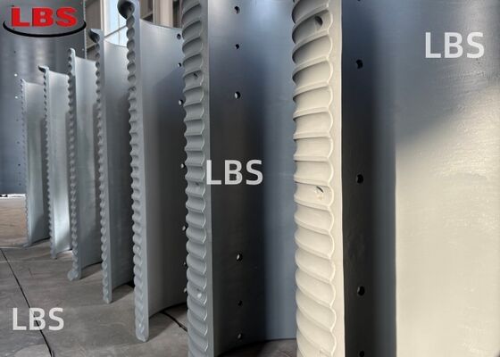 32mm Wire Rope Left-Handed 65° Lebus Grooved Drum Sleeve LBS Liner for Heavy-Duty Lifting Systems