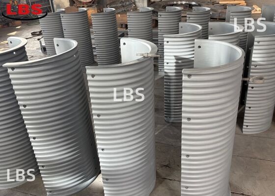 32mm Wire Rope Left-Handed 65° Lebus Grooved Drum Sleeve LBS Liner for Heavy-Duty Lifting Systems