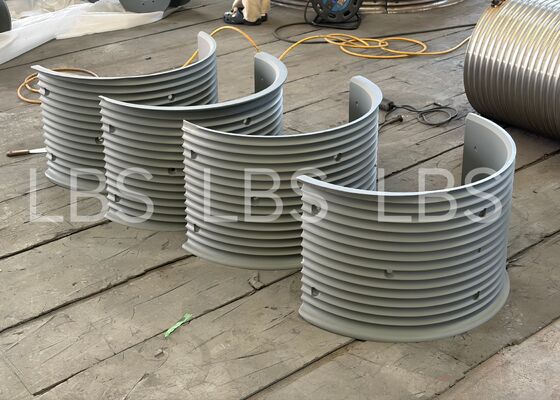 Q460NE Lebus Sleeves Bolt-on Connection Zinc-rich Epoxy Primer