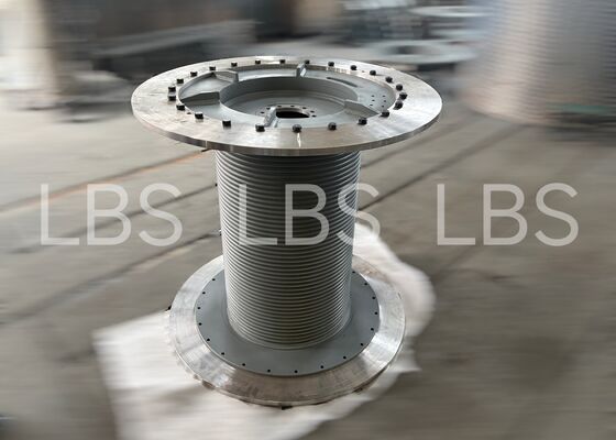Left-hand Winch Drum Q355E Lebus Groove
