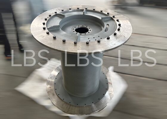 Left-hand Winch Drum Q355E Lebus Groove