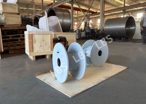 Anti-rope-bite Lebus Groove Winch Drum, Special Offshore Winch Drum
