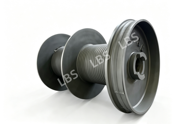 Lebus Grooved Multi-Layer Winding Drum for 35.5mm Rope