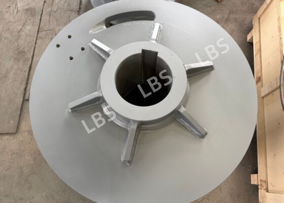 Bolted-on 60° Folded Lebus Grooved Double Drum for 24mm Wire Rope