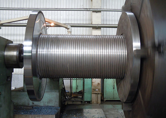 20 Layers Grooved Wire Rope Drum Customized for Assembly winch