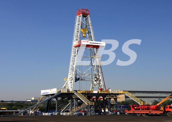 Steel Material LBS Drawworks Drilling With Lebus Grooves For Workover Rig